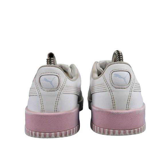 Puma Shoes Womens 7 Sneakers Lifestyle Trainers Carina Street Pastel Platform - Picture 5 of 12
